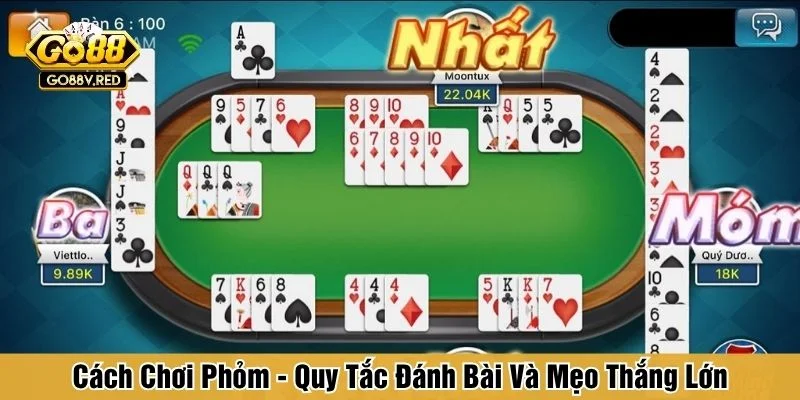 Cách chơi Phỏm