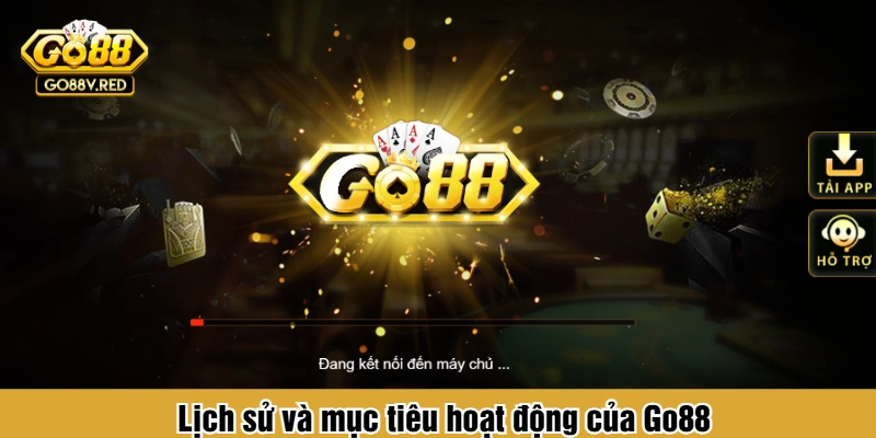 Lịch sử và mục tiêu hoạt động của Go88